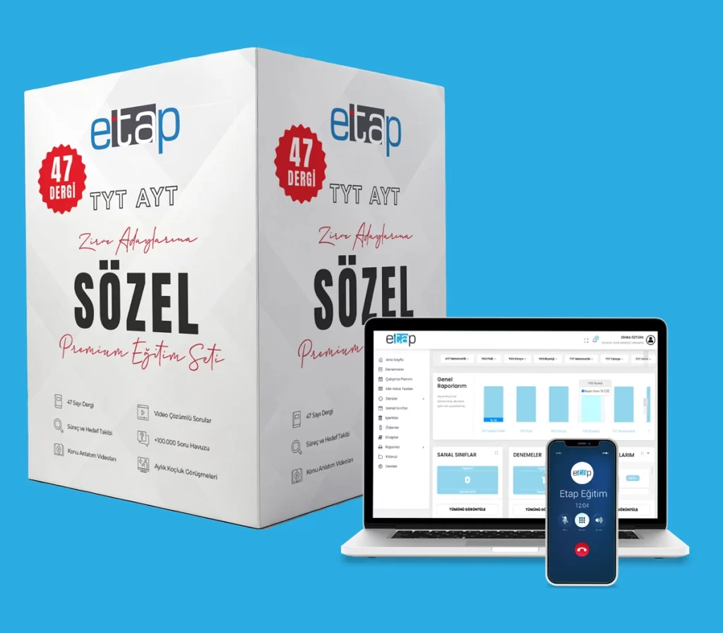 Etap Yayınları & Etap Dijital YKS Sözel Eğitim Seti