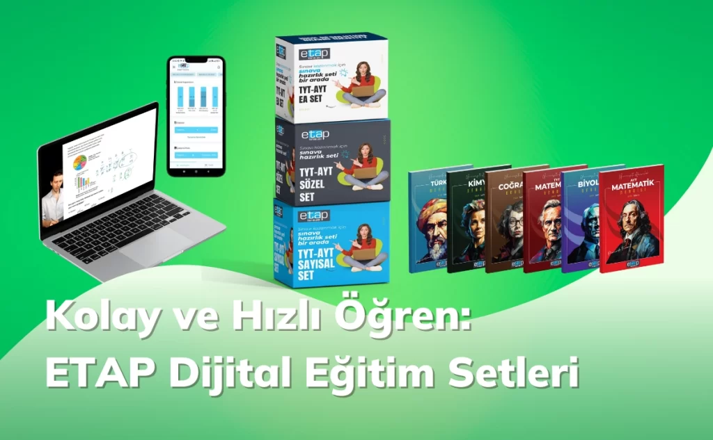 ETAP Dijital Eğitim Setleri ile Konuları Kolayca Kavrayın