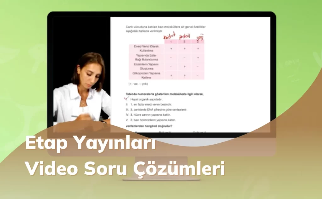 Etap Yayınları Video Soru Çözüm